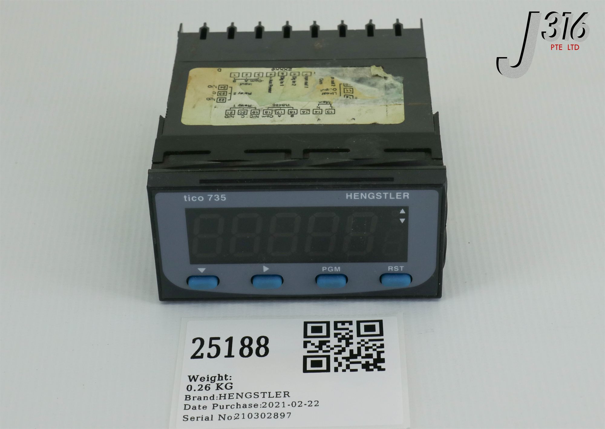 25188 HENGSTLER SUMS COUNTER DISPLAY TICO735 | eBay